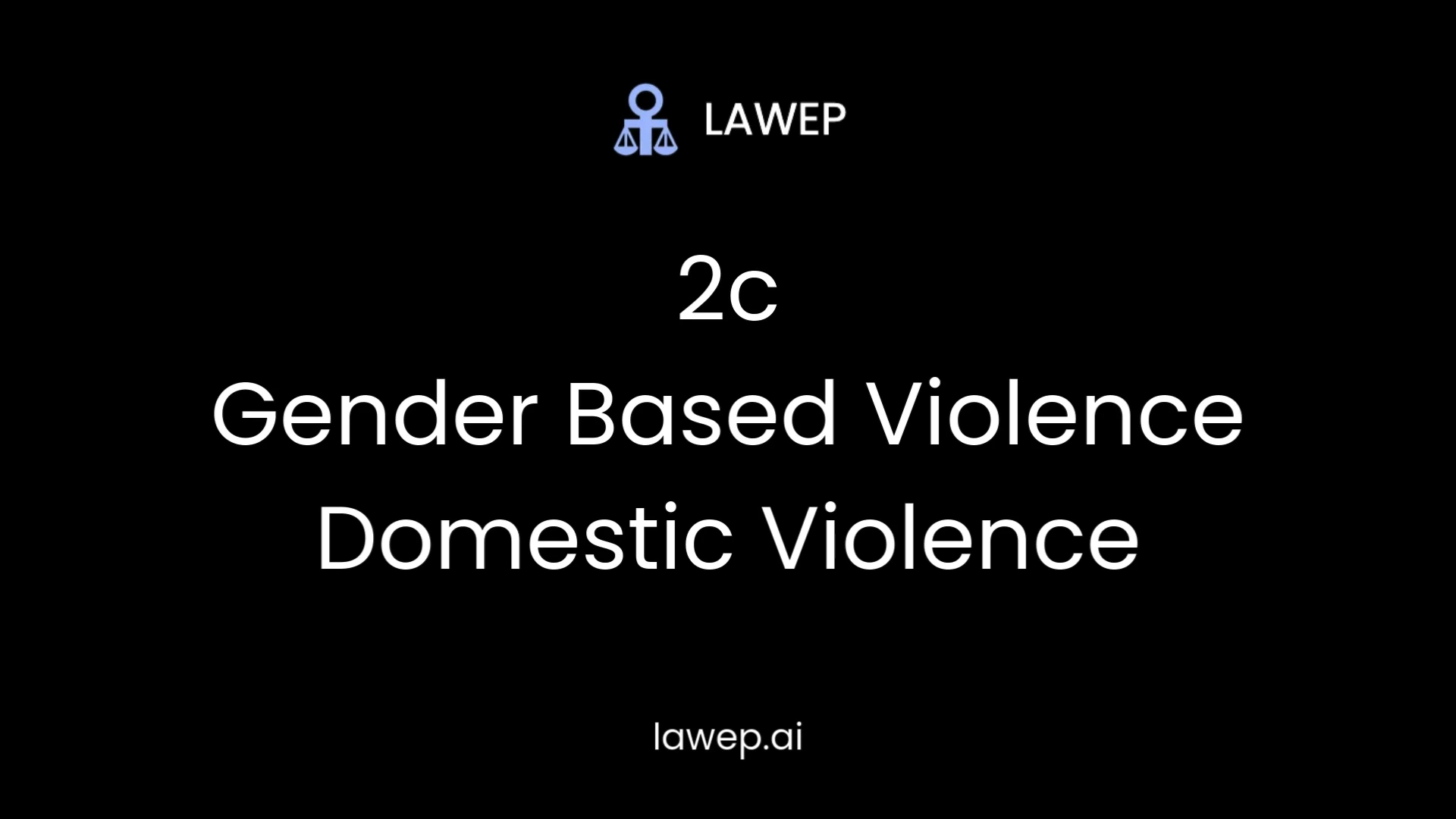 Domestic Violence