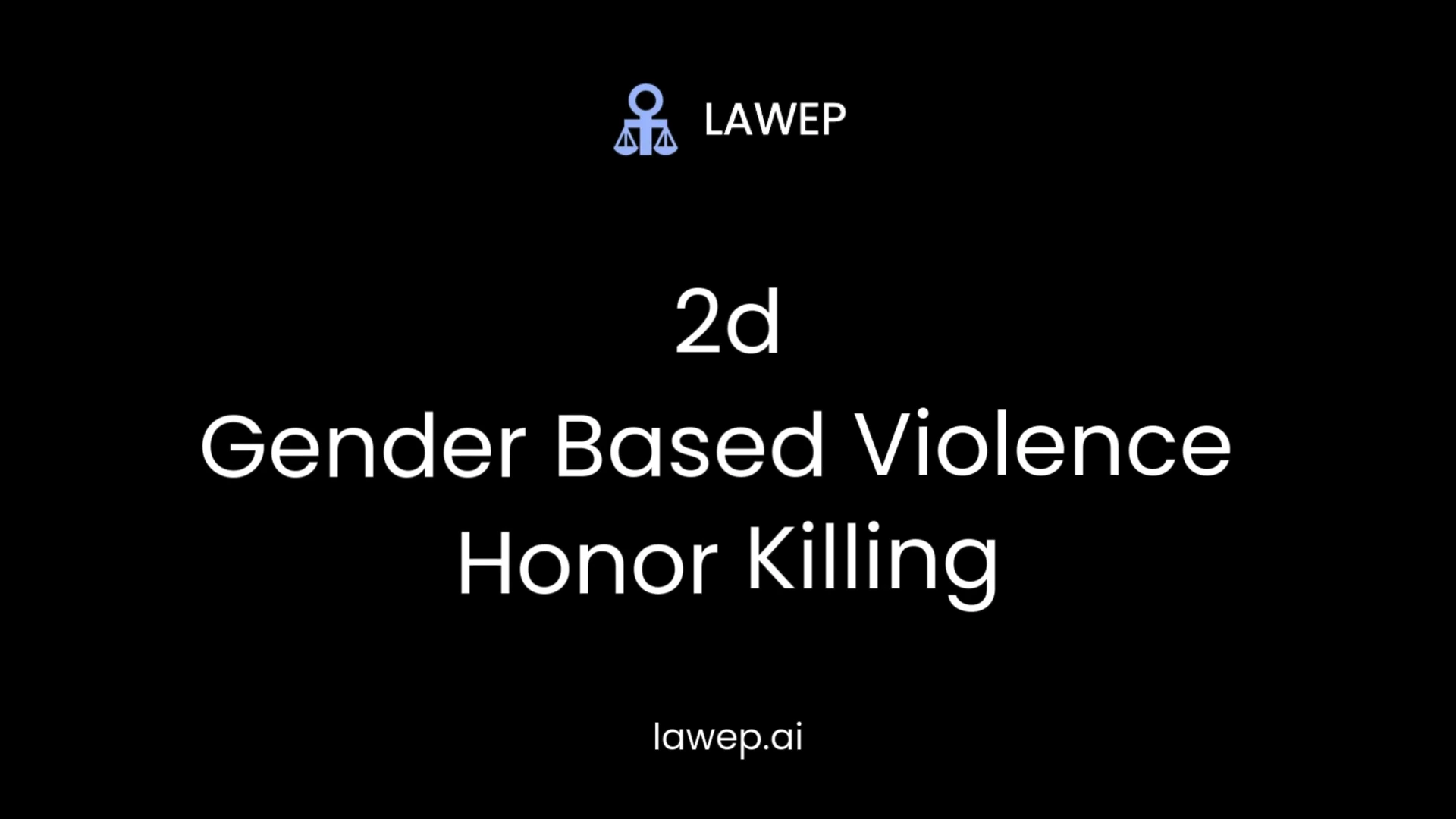 Honor killing