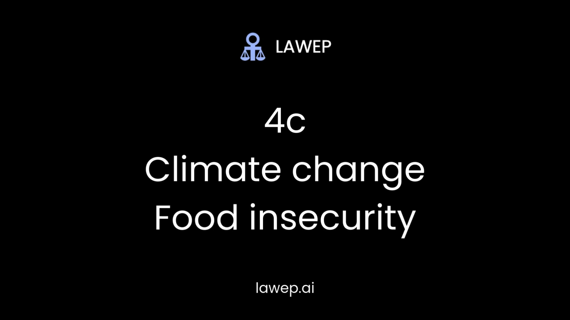 Food insecurity